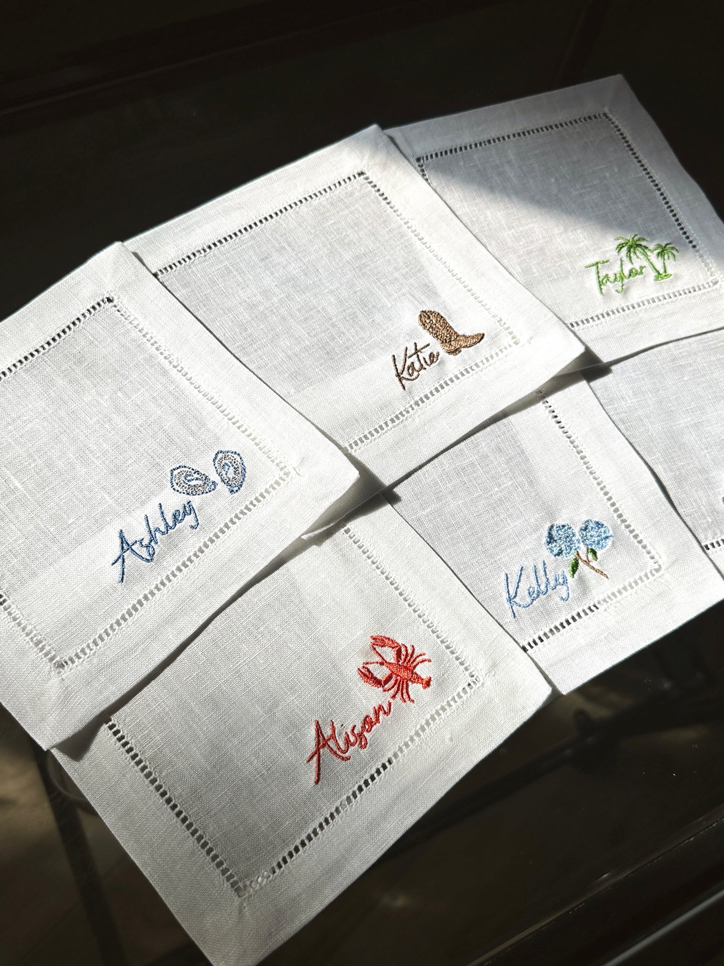 Name + Icon Cocktail Napkin