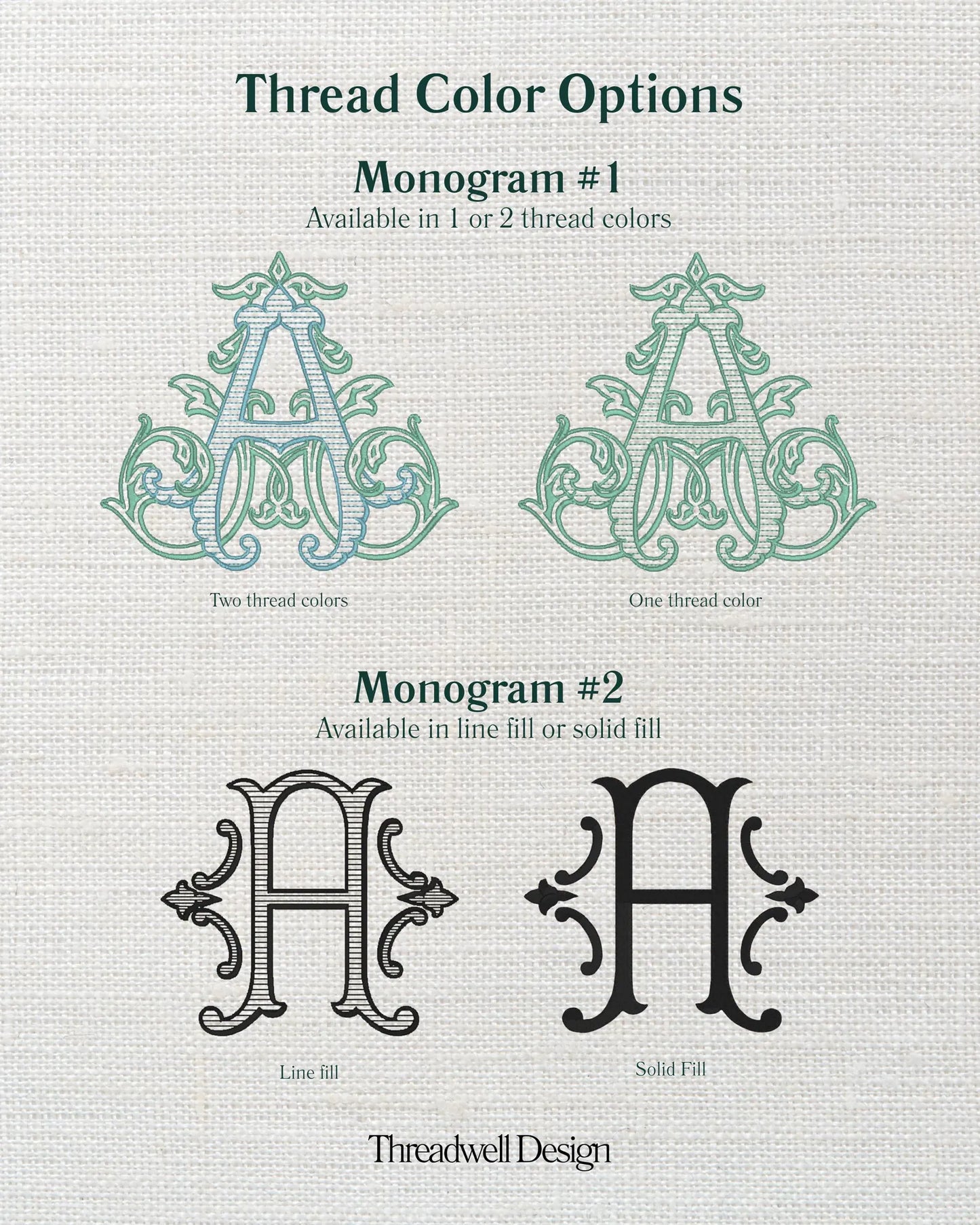 Personalized Waffle Weave Hand and Kitchen Towel