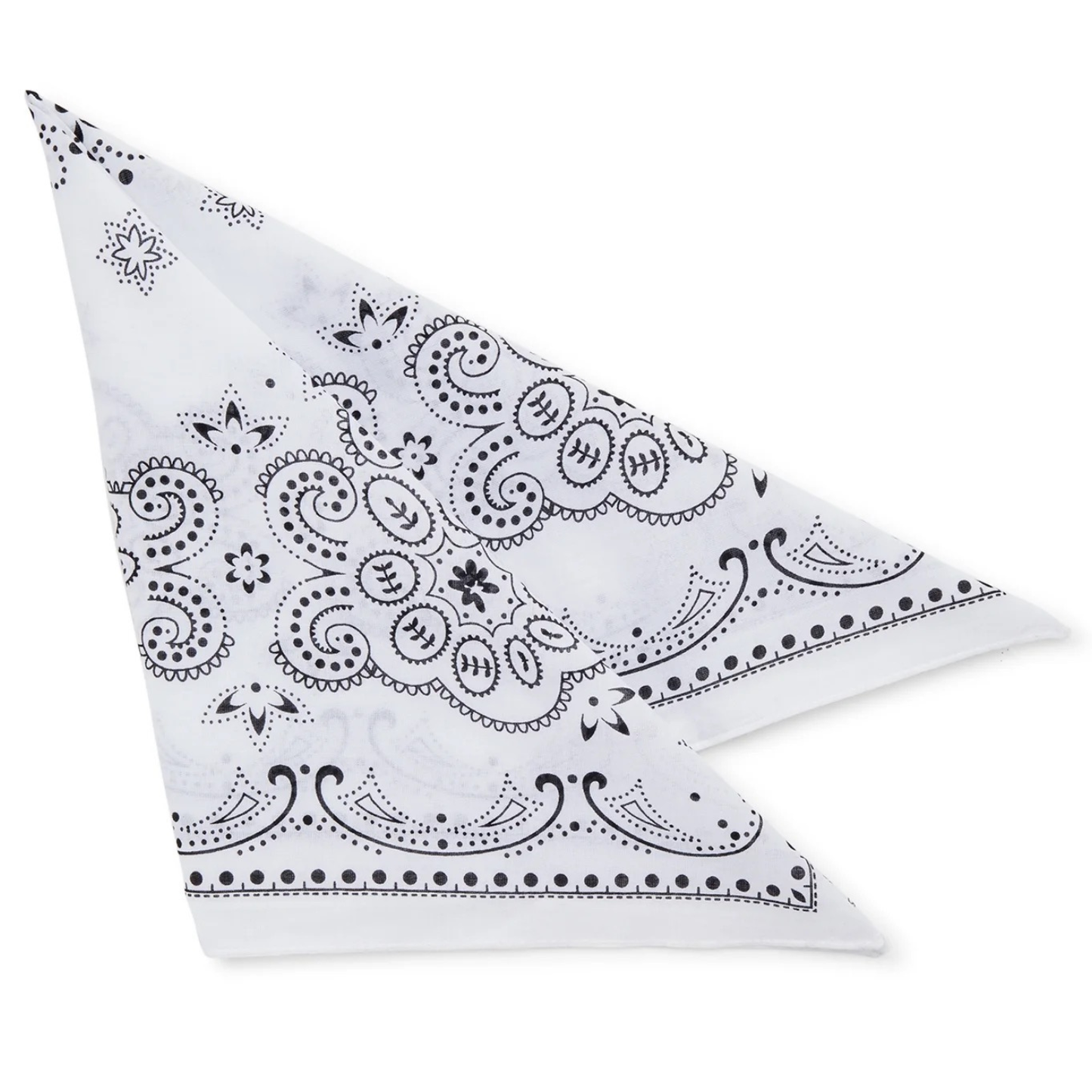 Custom Icon + Monogram Bandana Purse Scarf