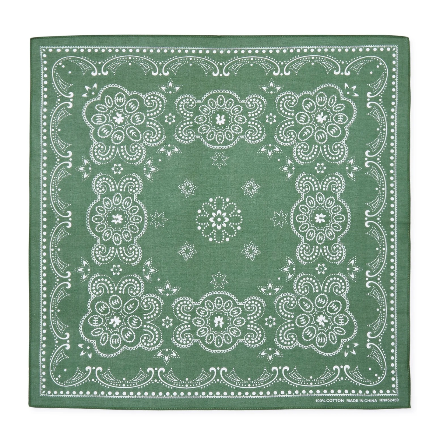 Custom Icon + Monogram Bandana Purse Scarf