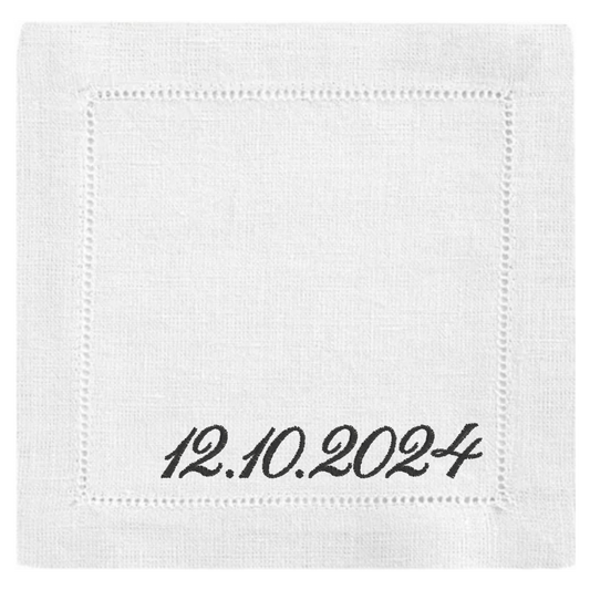 Custom Text Cocktail Napkin