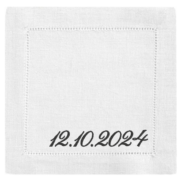 Custom Text Cocktail Napkin