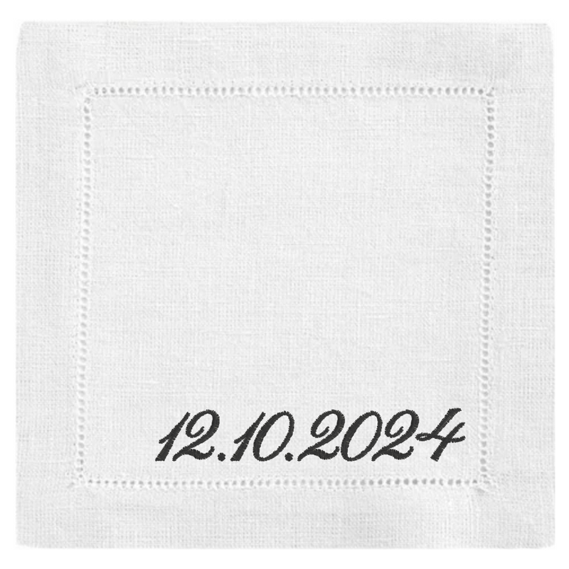 Custom Text Cocktail Napkin