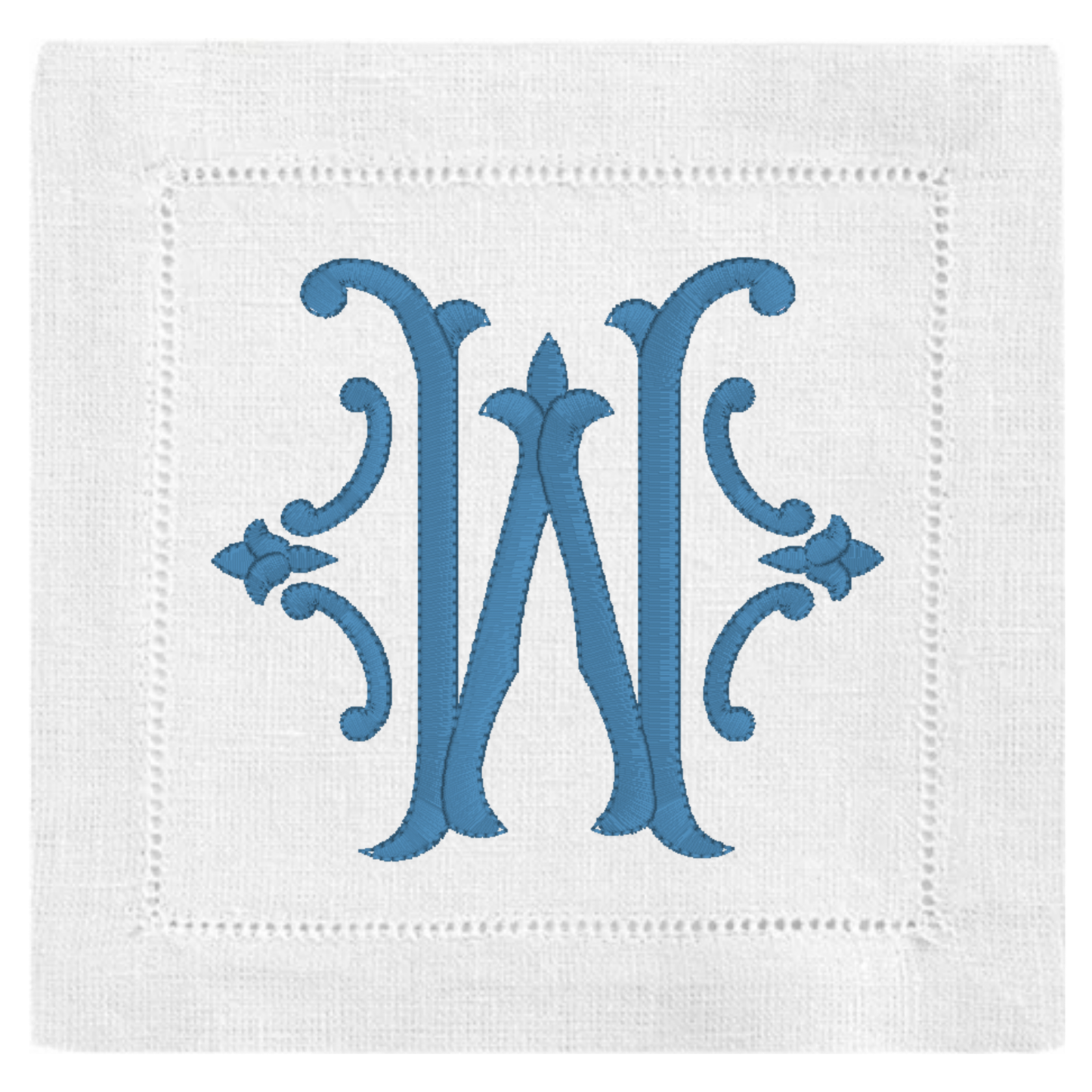 Romanesque Monogram Cocktail Napkins