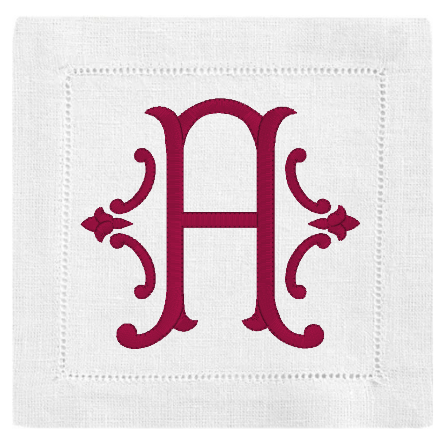Romanesque Monogram Cocktail Napkins
