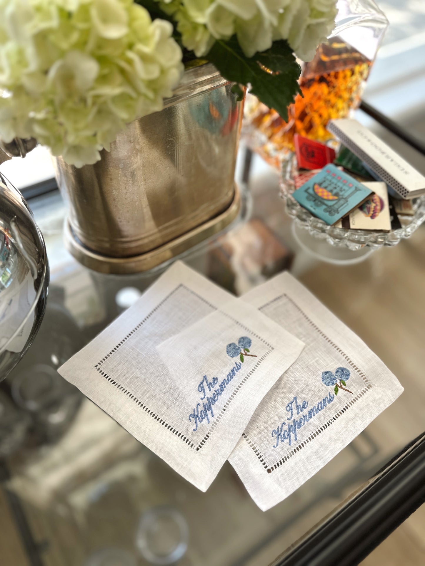 Custom Text + Icon Cocktail Napkin