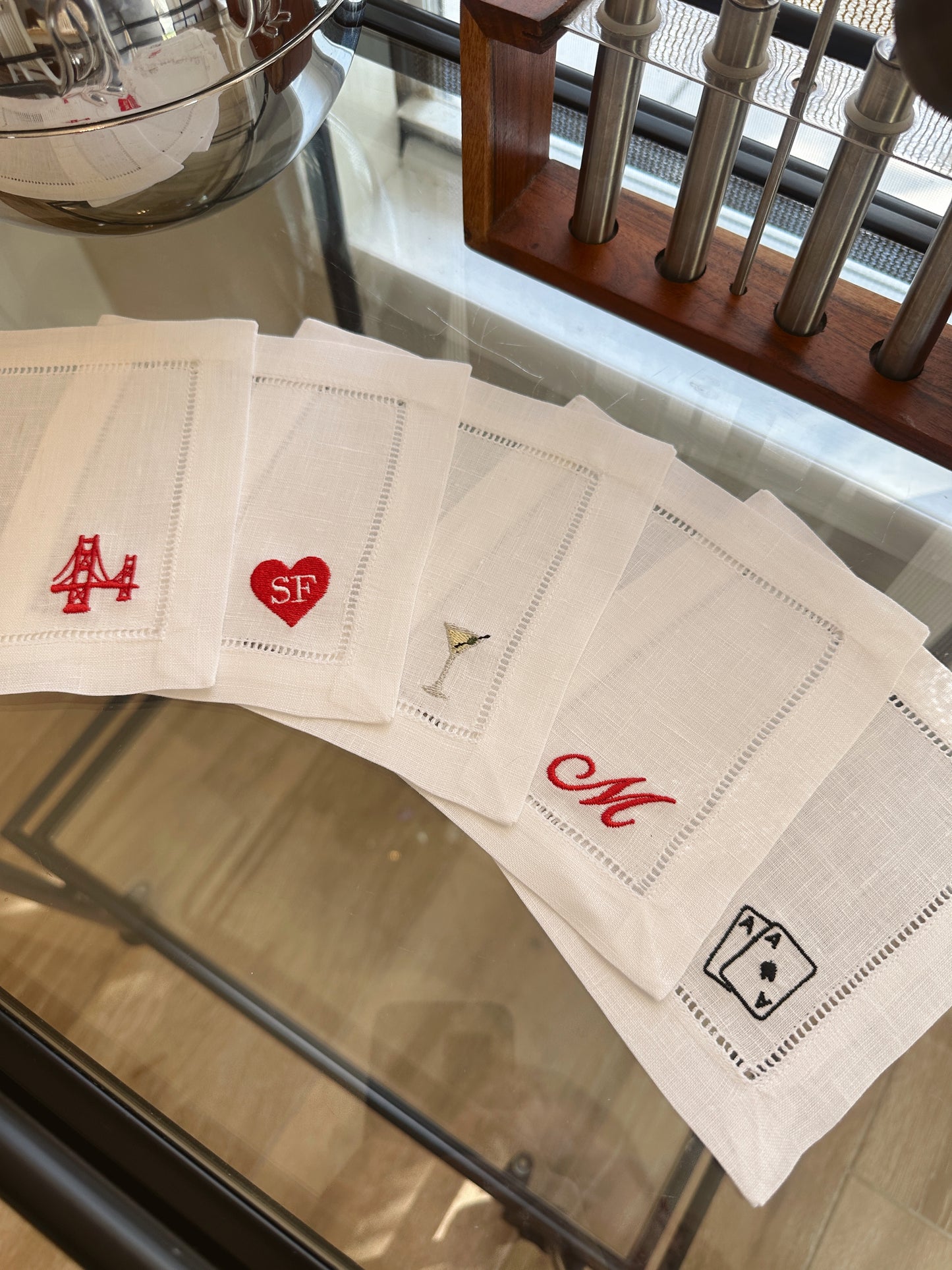 Custom Icon Cocktail Napkin