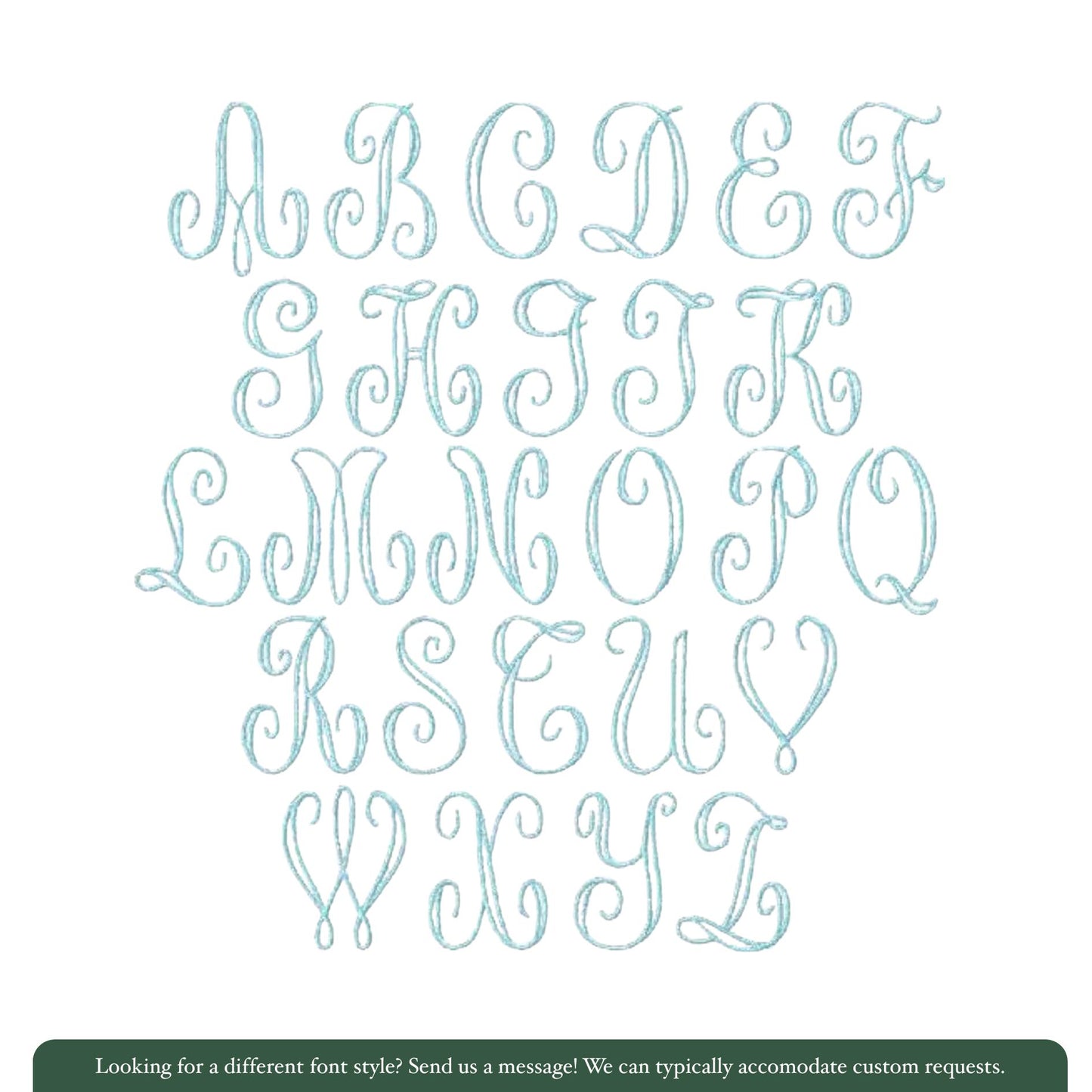 Embroidered Mint Julep Cup Tea Towel