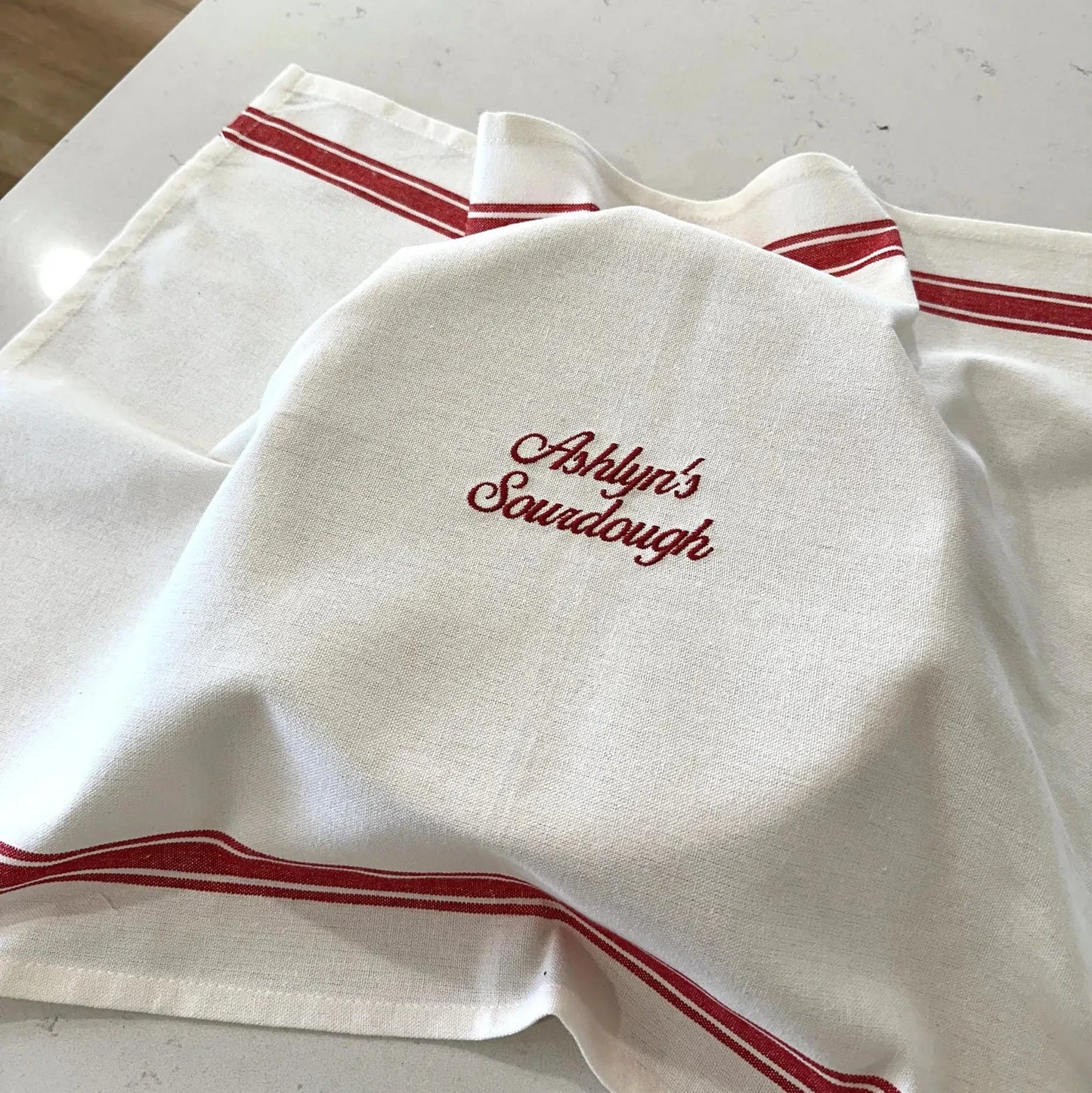 Personalized Sourdough Bread Fermenting Towel