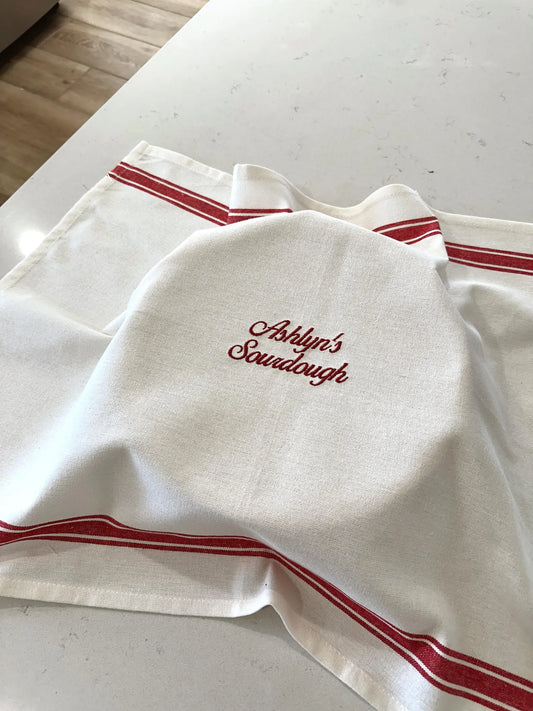 Personalized Sourdough Bread Fermenting Towel