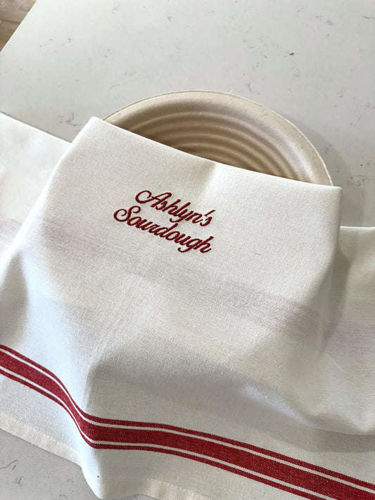 Personalized Sourdough Bread Fermenting Towel