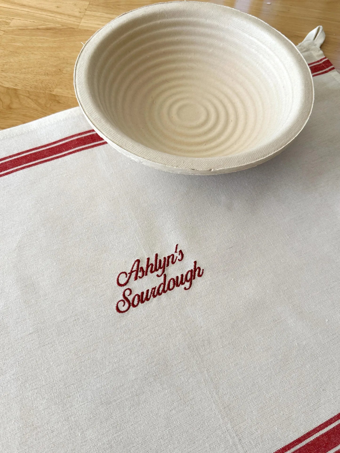 Personalized Sourdough Bread Fermenting Towel