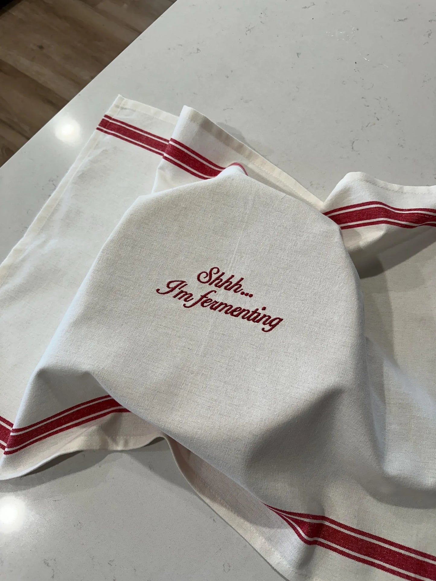 Personalized Sourdough Bread Fermenting Towel