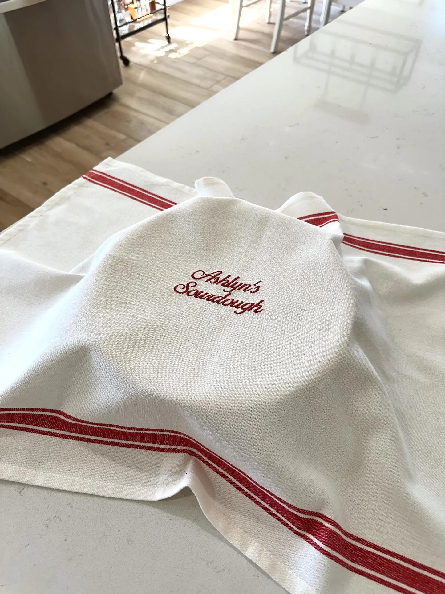 Personalized Sourdough Bread Fermenting Towel