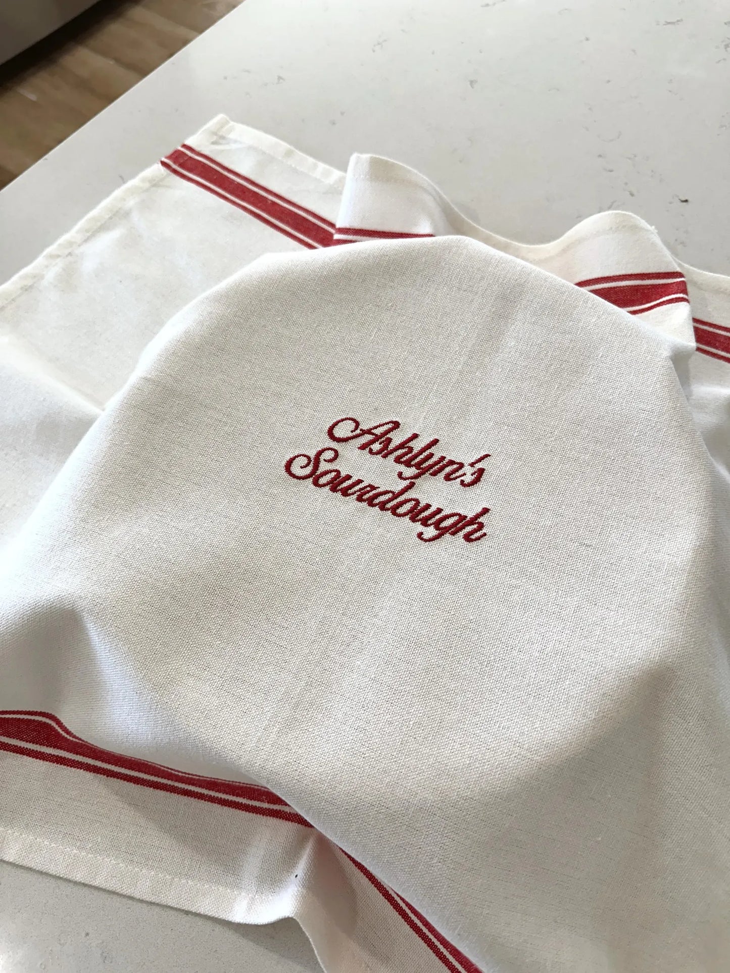 Personalized Sourdough Bread Fermenting Towel