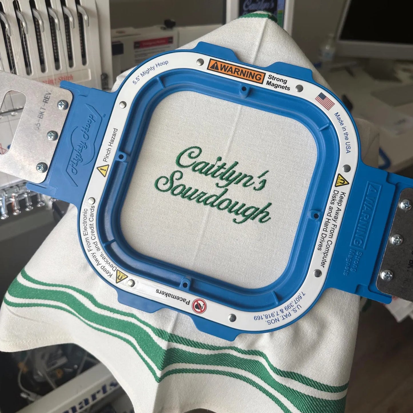 Sourdough Towel with Custom Text