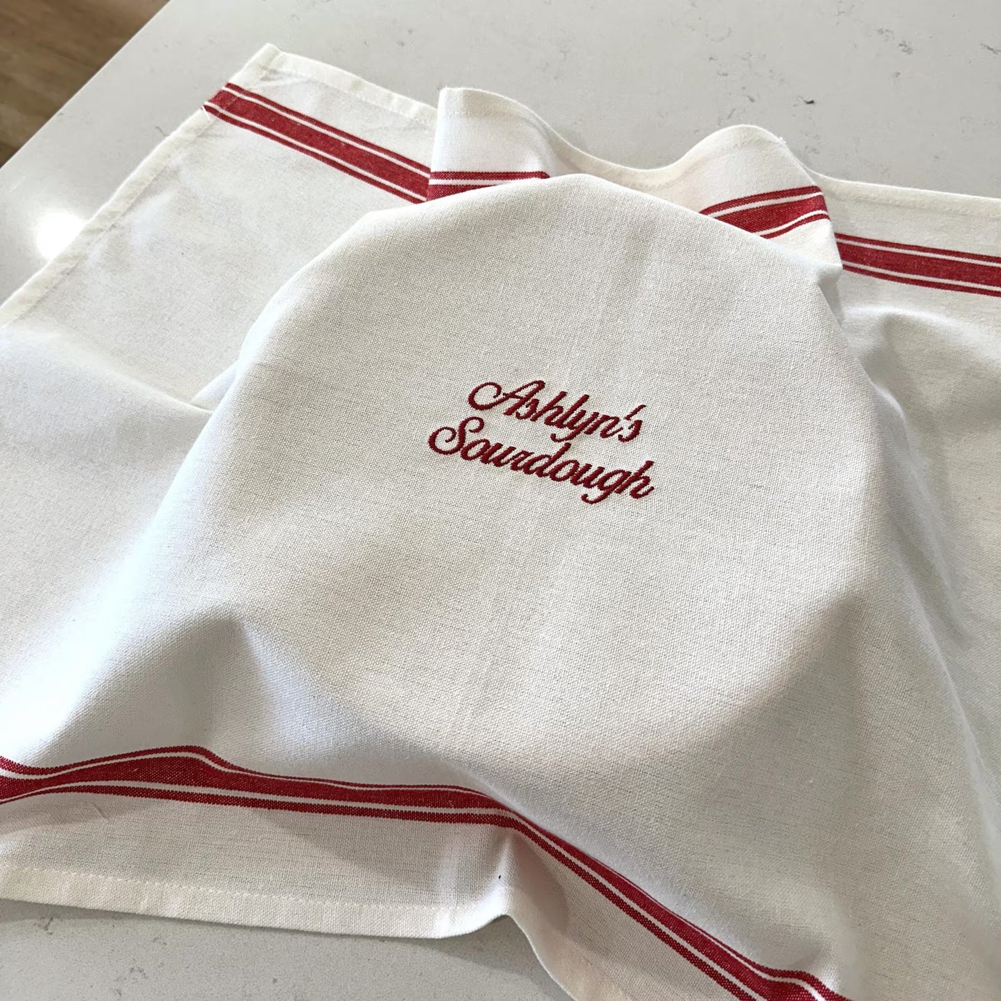 Sourdough Towel with Custom Text