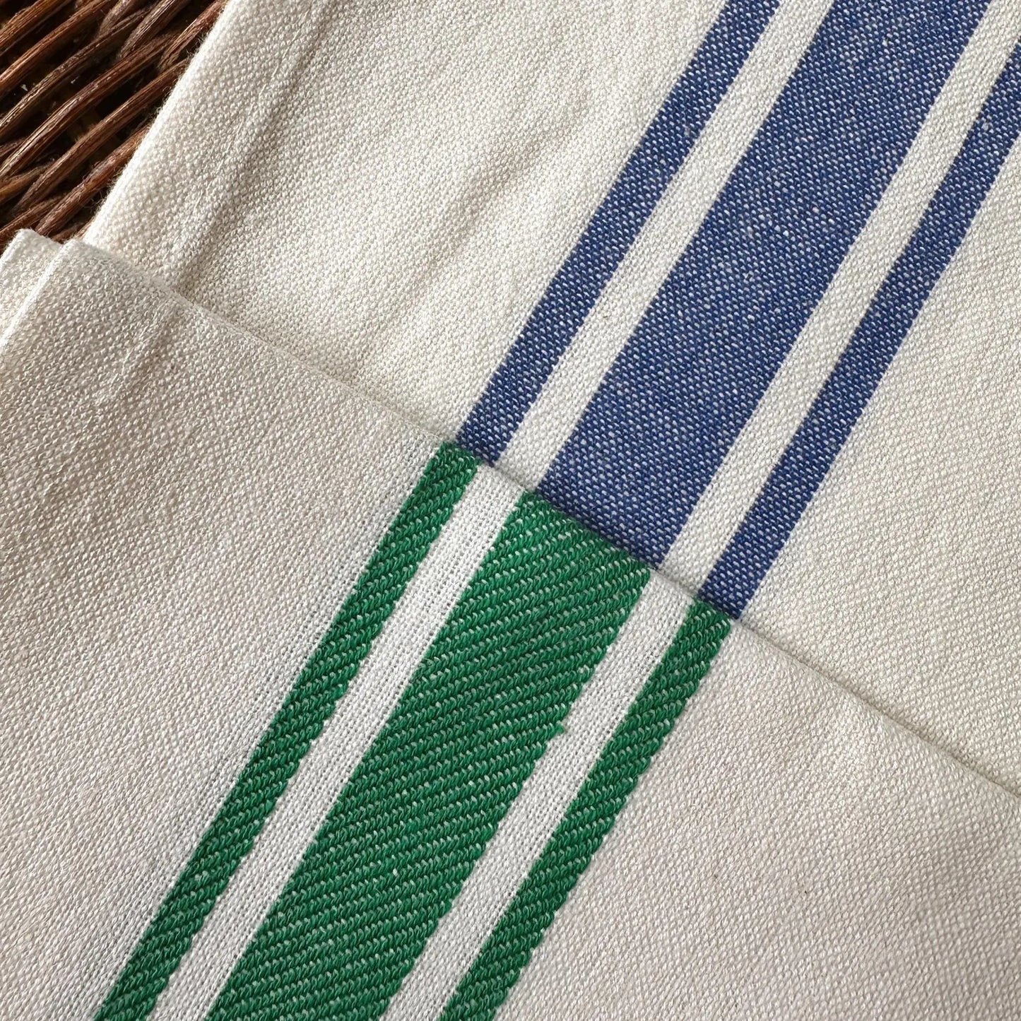 Chain Stitch Text Sourdough Towel