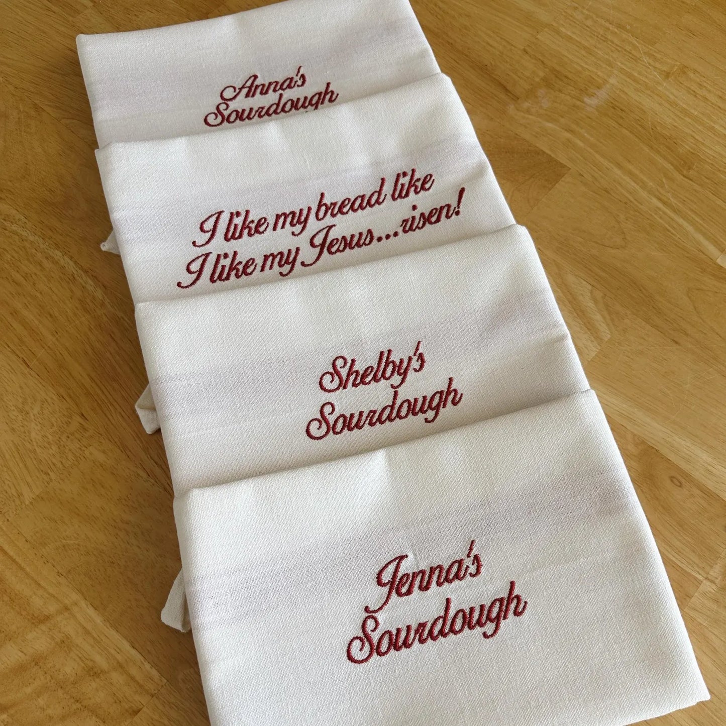 Sourdough Towel with Custom Text