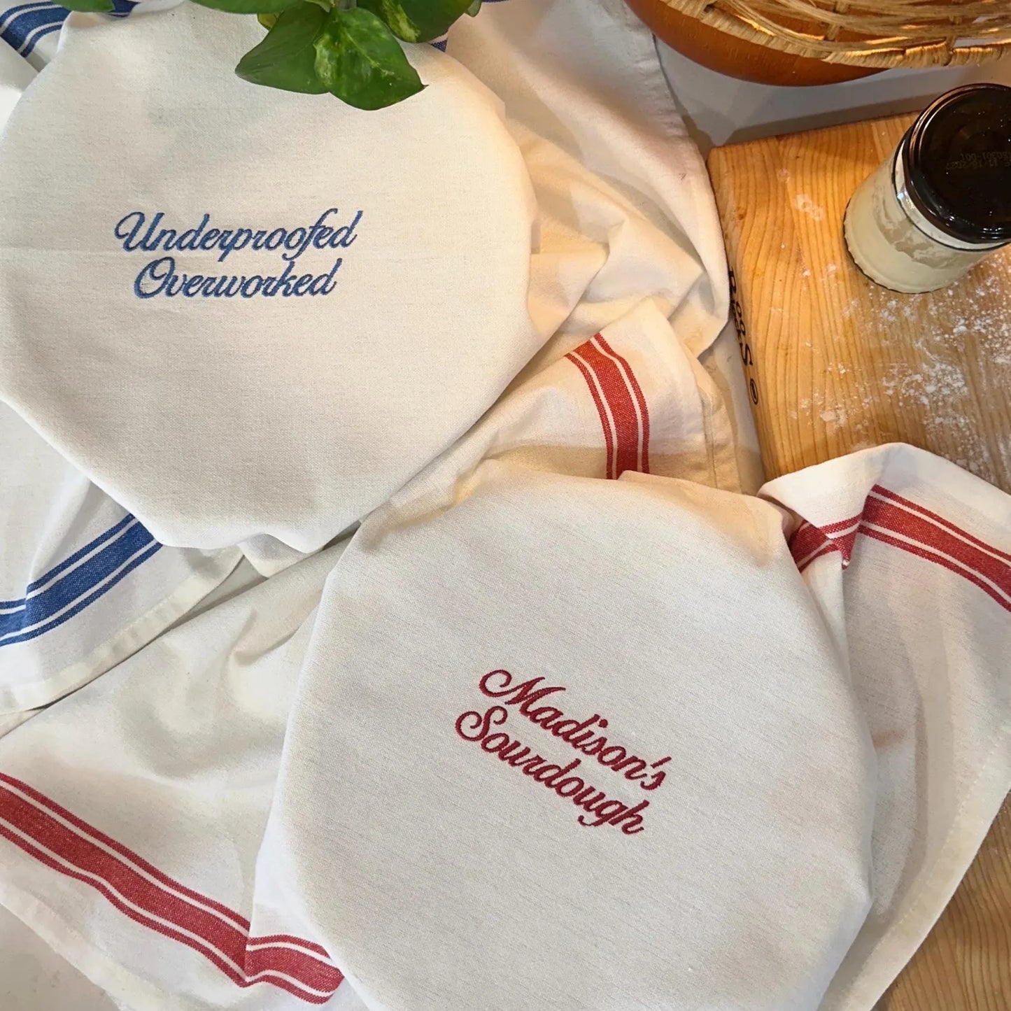 Sourdough Towel with Custom Text